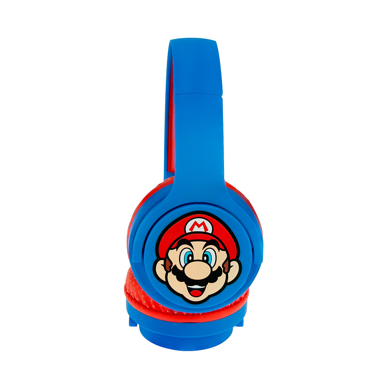 SUPER MARIO Hörlur Junior Bluetooth On-Ear 85dB Trådlös Blå Mario Icon