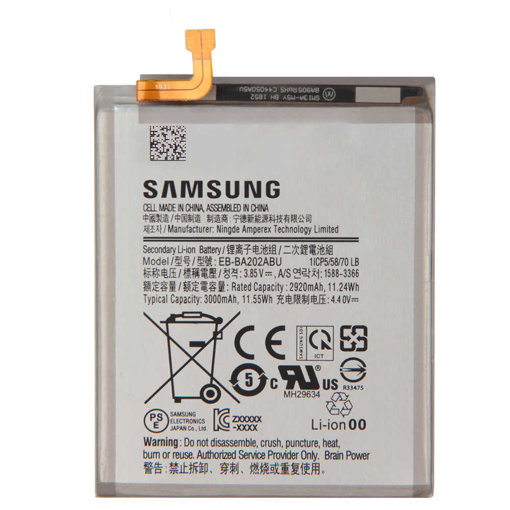 Samsung EB-BA202ABU batteri - Original