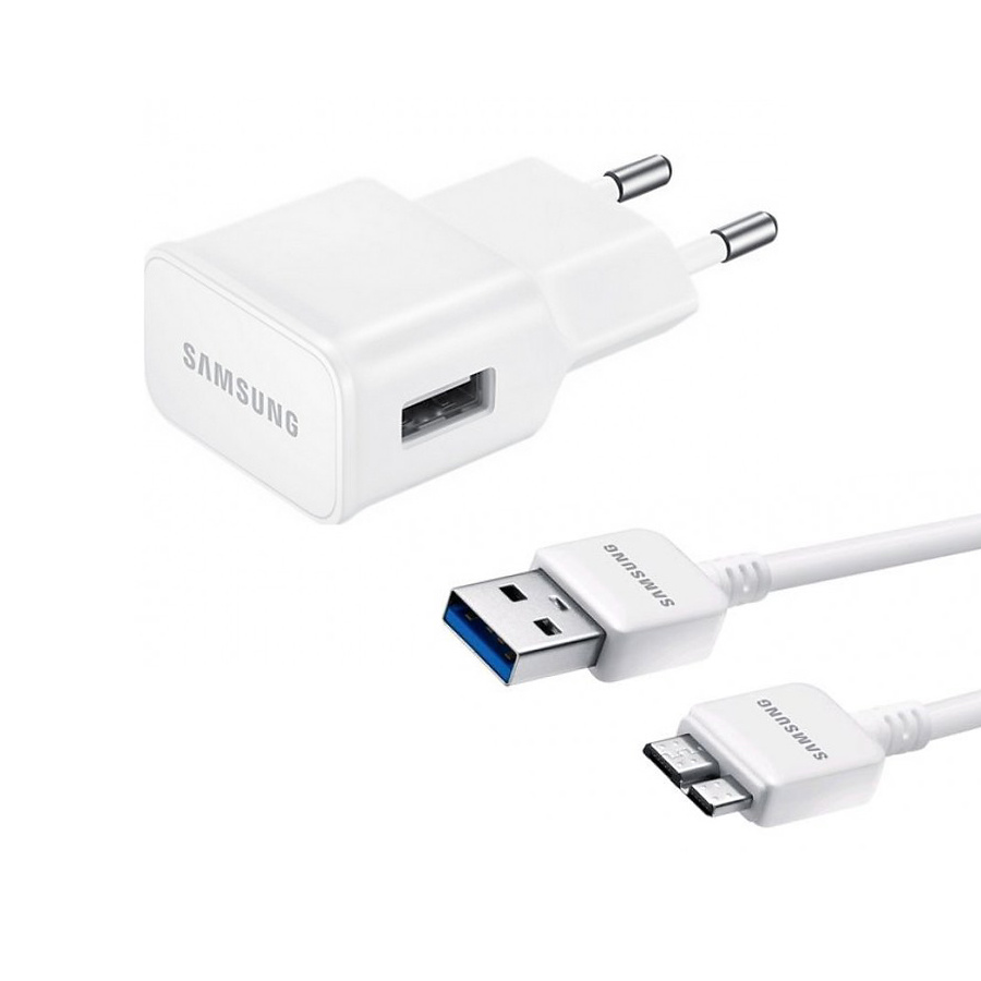 Samsung originalladdare EP-TA12EWE + ET-DQ10Y0WE USB 3.0 kabel