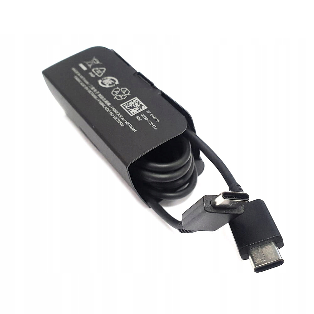 USB-C till USB-C kabel EP-DN970, 1m, svart