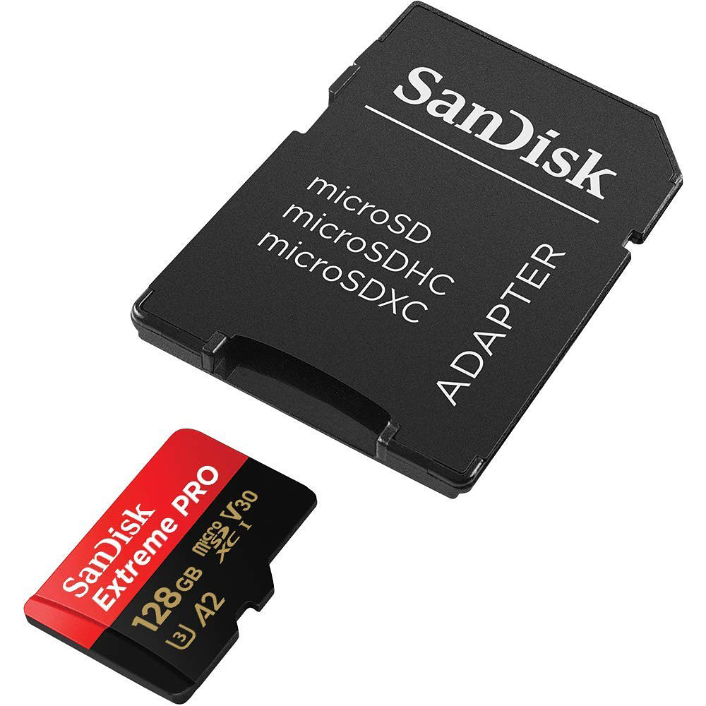 128GB SanDisk Extreme Pro MicroSDXC 170MB/s A2