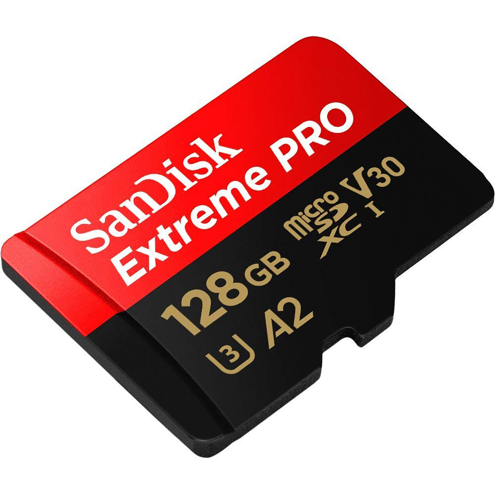 128GB SanDisk Extreme Pro MicroSDXC 170MB/s A2