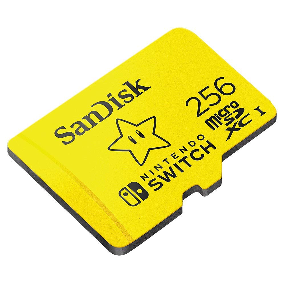 256GB SanDisk Gaming MicroSDXC till Nintendo Switch