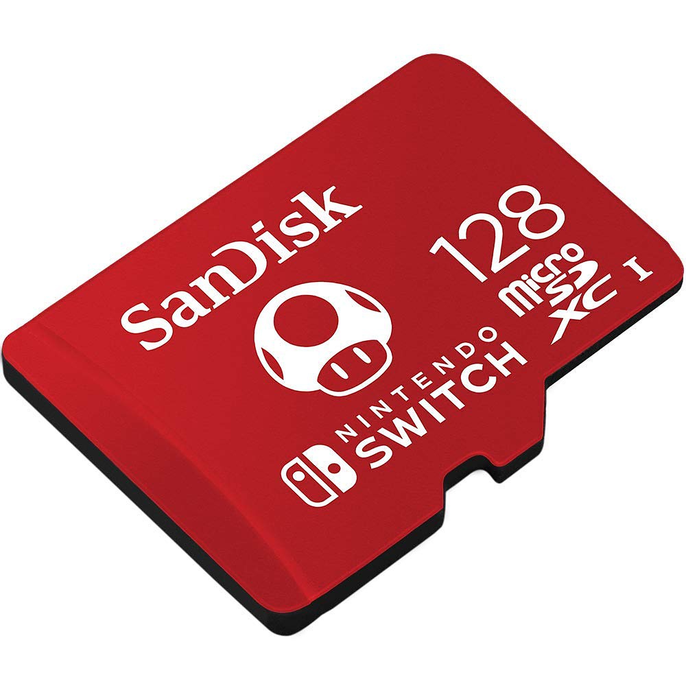 128GB SanDisk Gaming MicroSDXC till Nintendo Switch