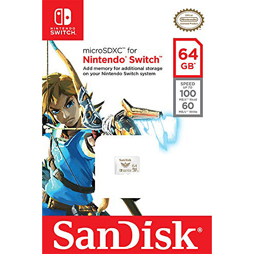 SanDisk Nintendo Switch microSDXC 64GB