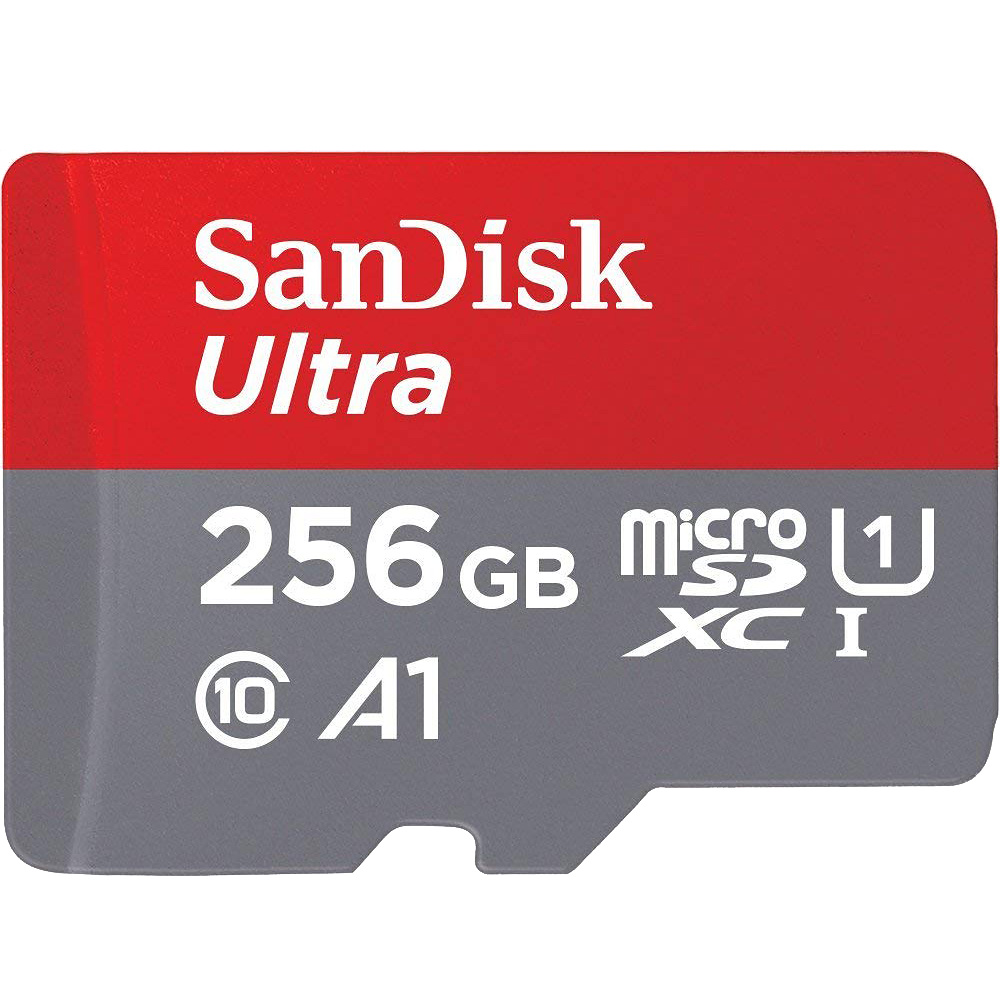 256GB SanDisk Ultra MicroSDXC 150MB/s A1