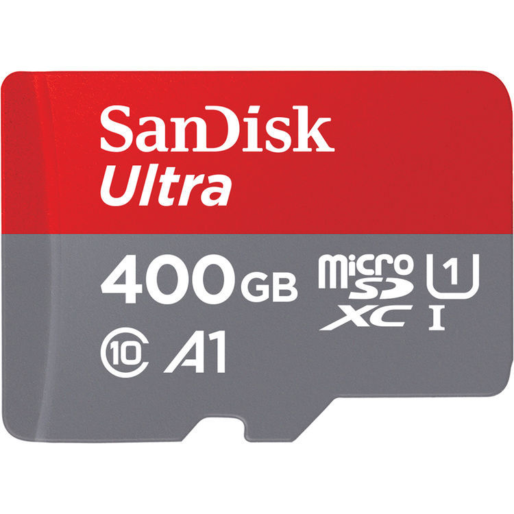 400GB SanDisk Ultra MicroSDXC 120MB/s A1