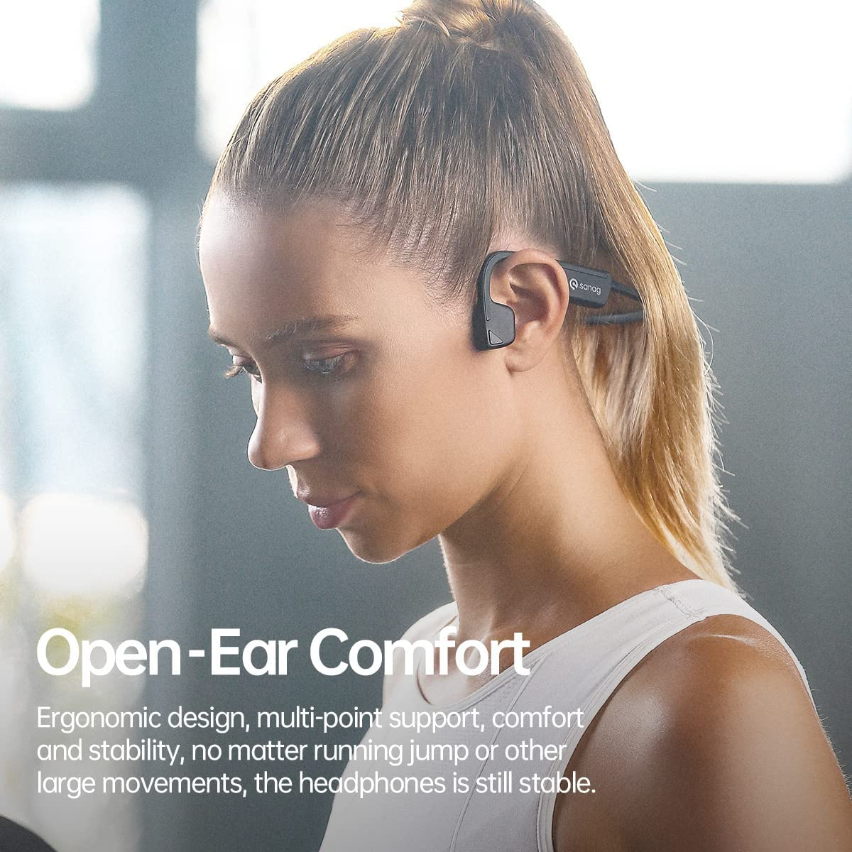 SANAG A11S Pro Open-Ear-hörlurar, Air Conduction, 32GB