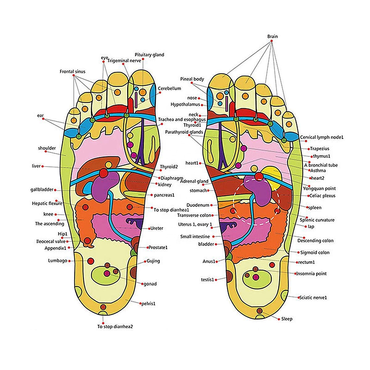 Sandaler med akupunktur fotmassage, Stl 42-43