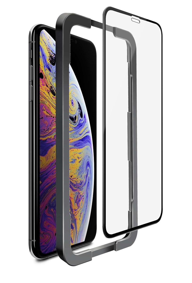 SiGN Heltäckande Skärmskydd i Härdat Glas för iPhone XS Max