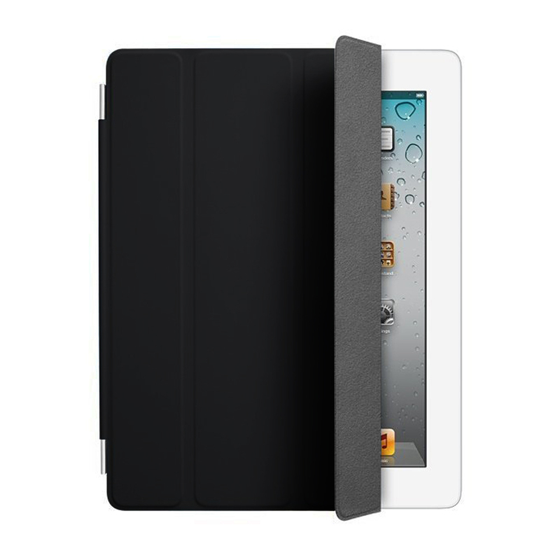 Smart Cover fodral med ställ till iPad 2/3/4, svart