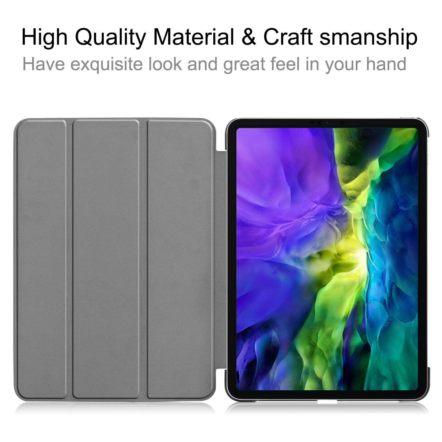 Smart cover/ställ, iPad Pro 11 (2020), rosa