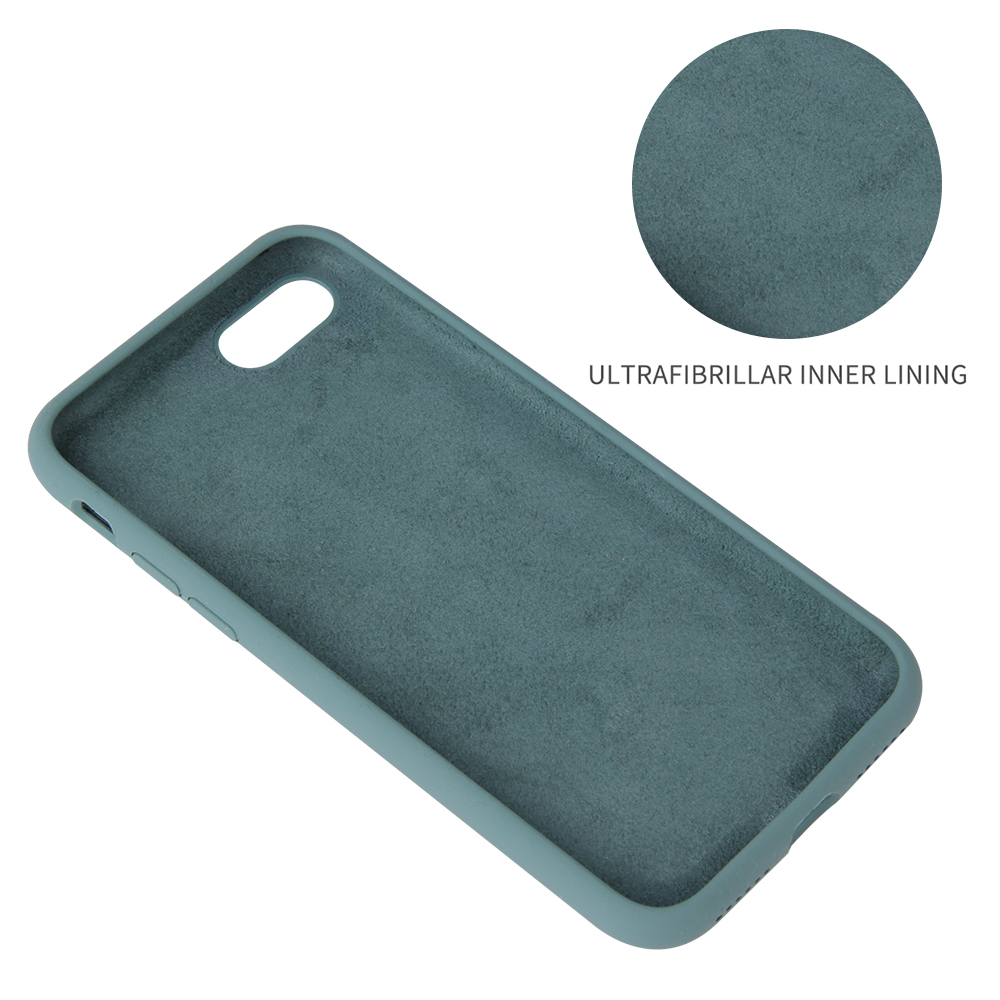 Soft Touch Silikonskal till iPhone 6/6S, svart