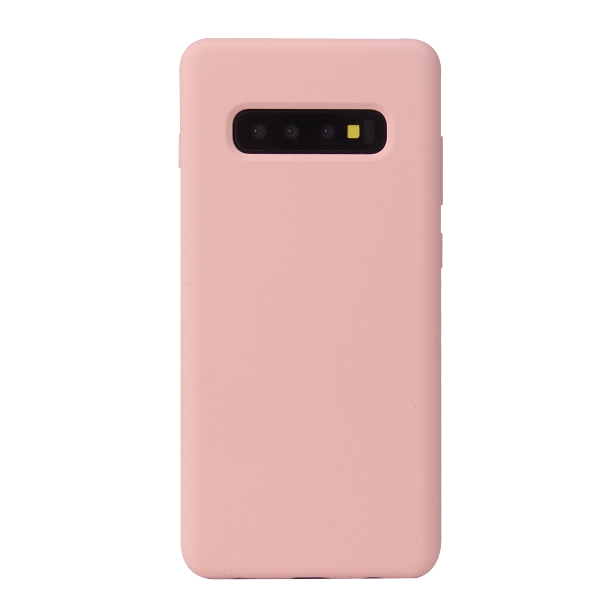 Soft Touch Silikonskal till Samsung Galaxy S10, rosa