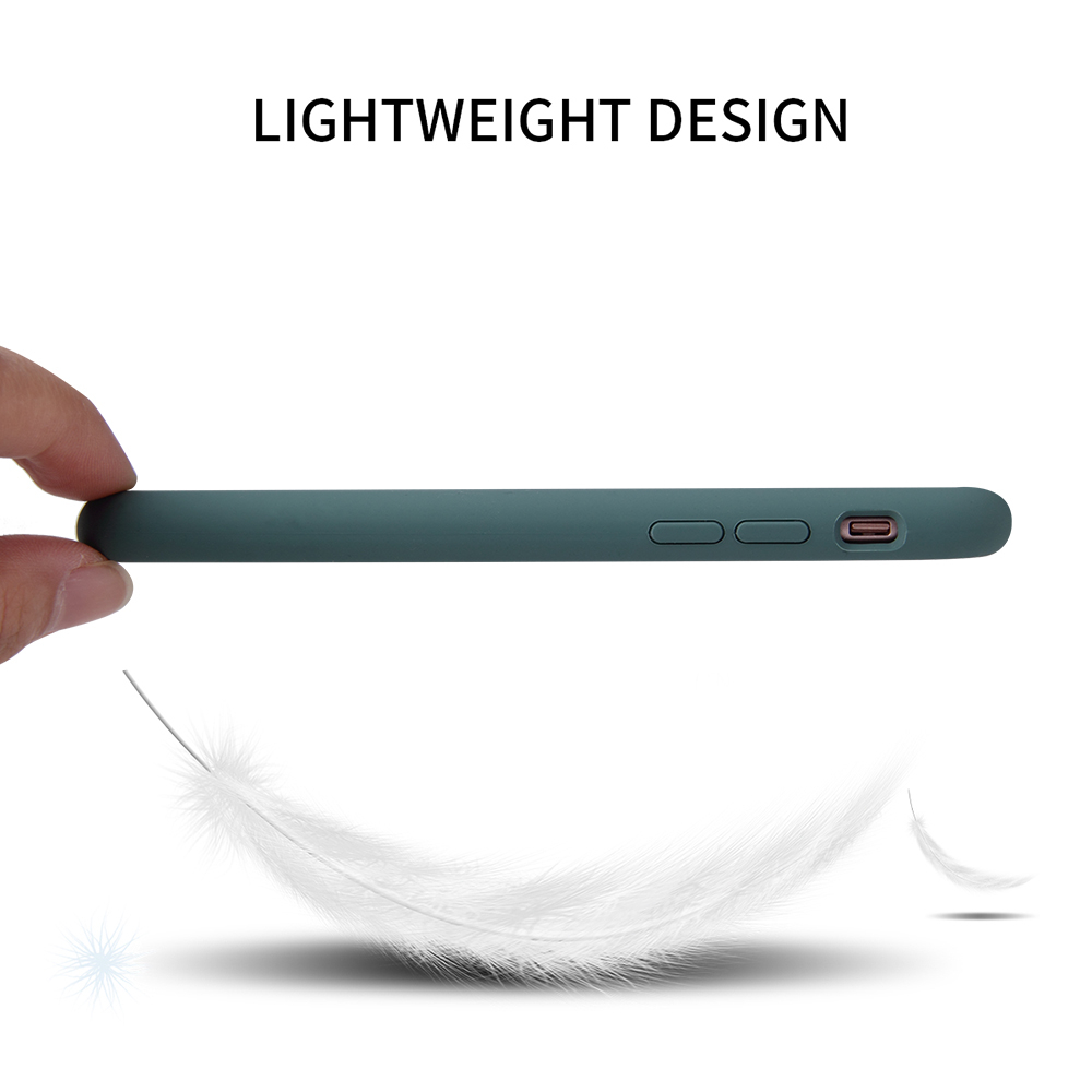 Soft Touch Silikonskal till iPhone 6/6S, mörkblå