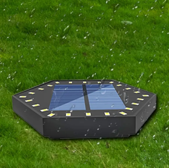 Solcellsdriven trådgårdslampa för utomhusbruk, 1W, 180lm