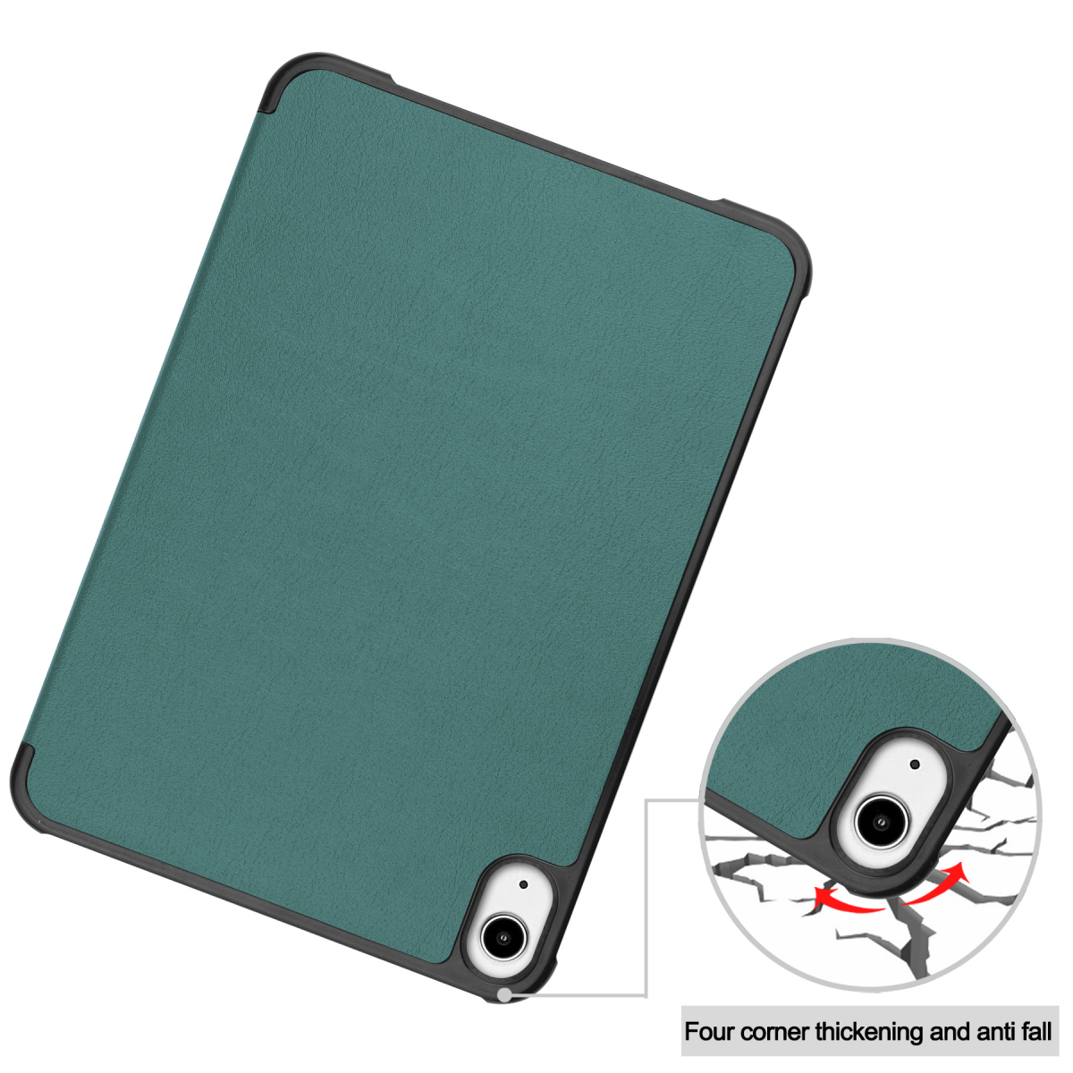 Smart Cover-fodral med ställ, iPad Mini 6 (2021), grön