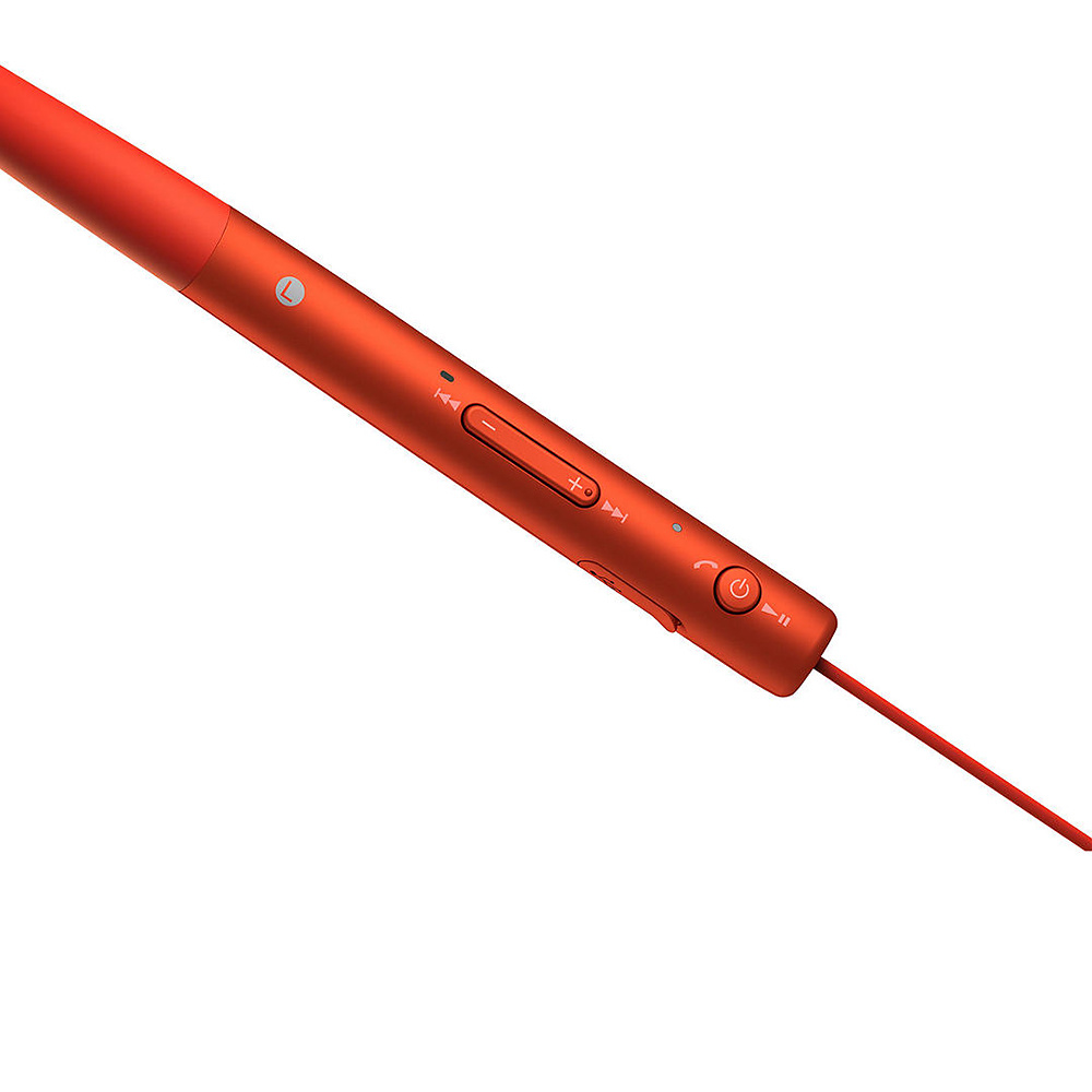 Sony MDR-EX750BT bluetooth headset, röd