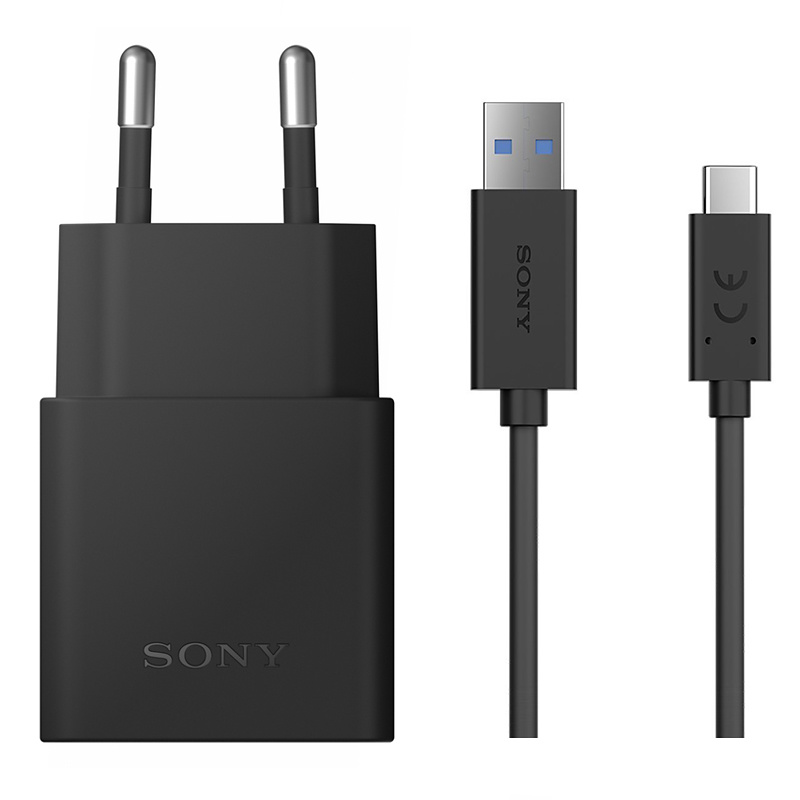 Sony UCH12+UCB30 original laddare+USB-C kabel