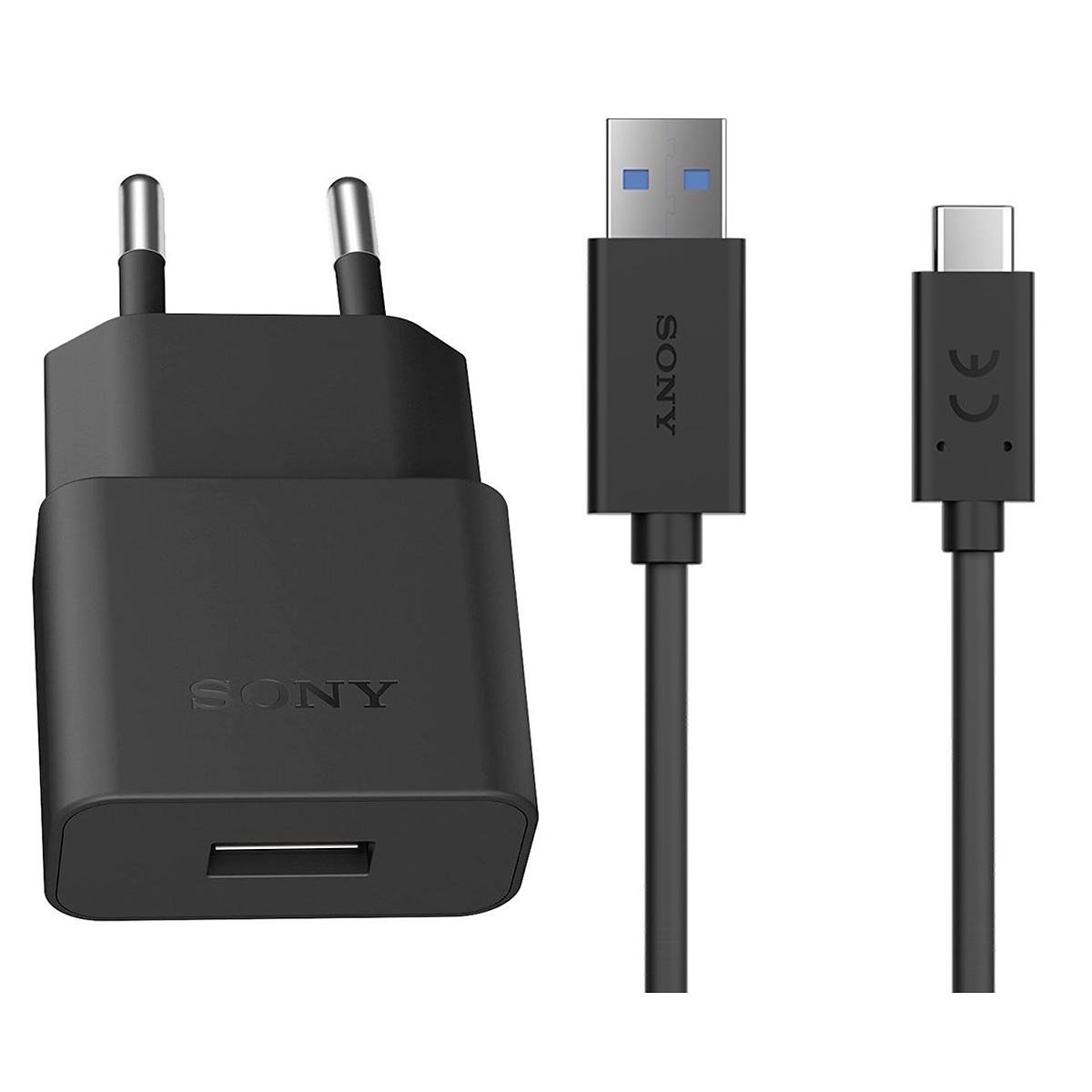 Sony UCH20+UCB30 original laddare med USB-C kabel