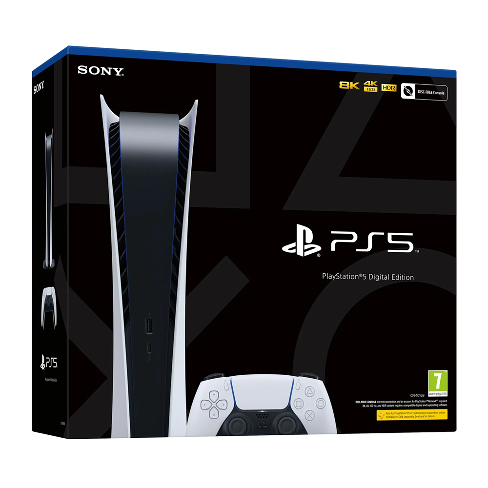Sony PlayStation 5 (PS5) Digital Edition 825GB