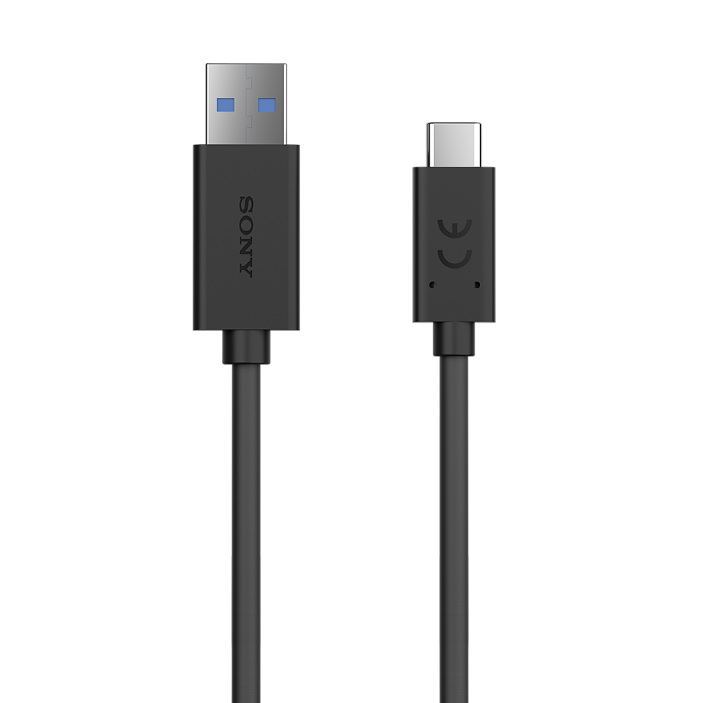 Sony UCB30 original USB-C kabel 1m, svart