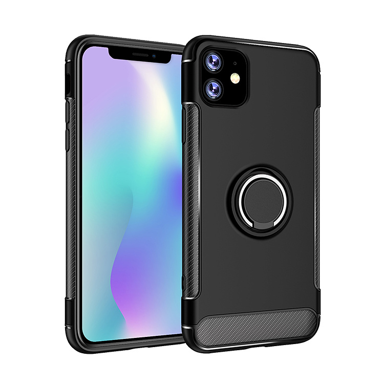 Stöttåligt skal med fingerring/ställ, iPhone 11