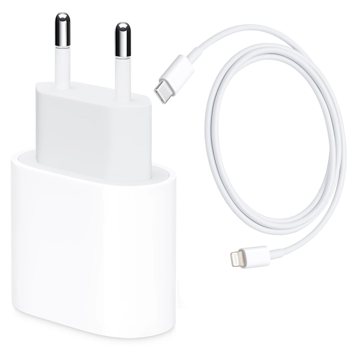 Apple Original strömadapter 20W + USB-C till lightningkabel 1m