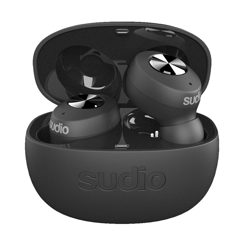 SUDIO TOLV TRUE WIRELESS SMALL CASE BLACK