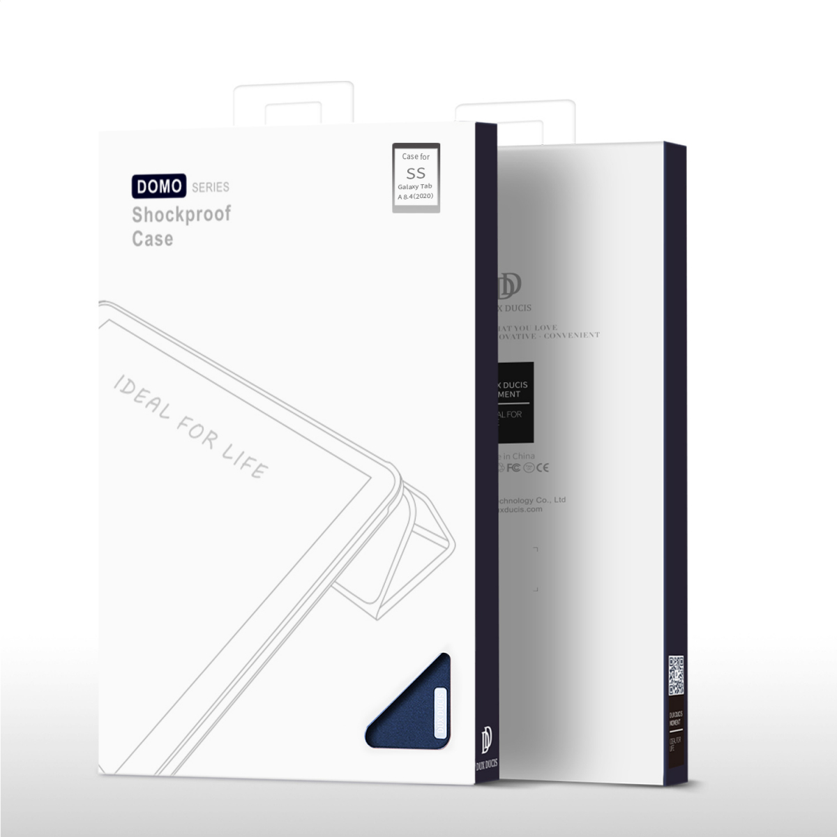 Dux Ducis Domo Series, Samsung Galaxy Tab A 8.4 (2020), svart