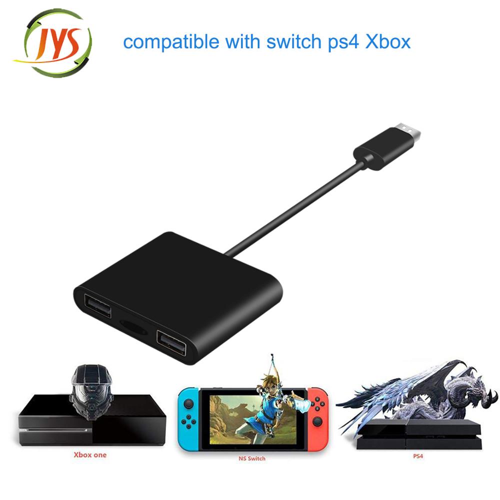 Tangentbord- och musadapter för Switch/XBox One/PS4, svart