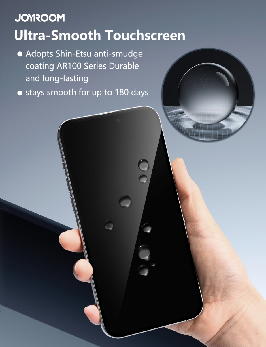 Skärmskydd med blåljusfilter till iPhone 17