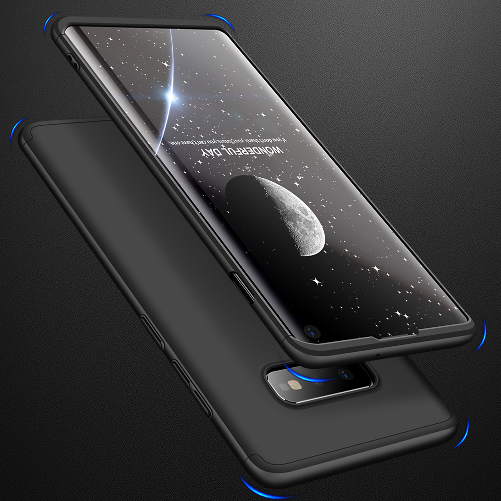 3-delat skal till Samsung Galaxy S10E, svart