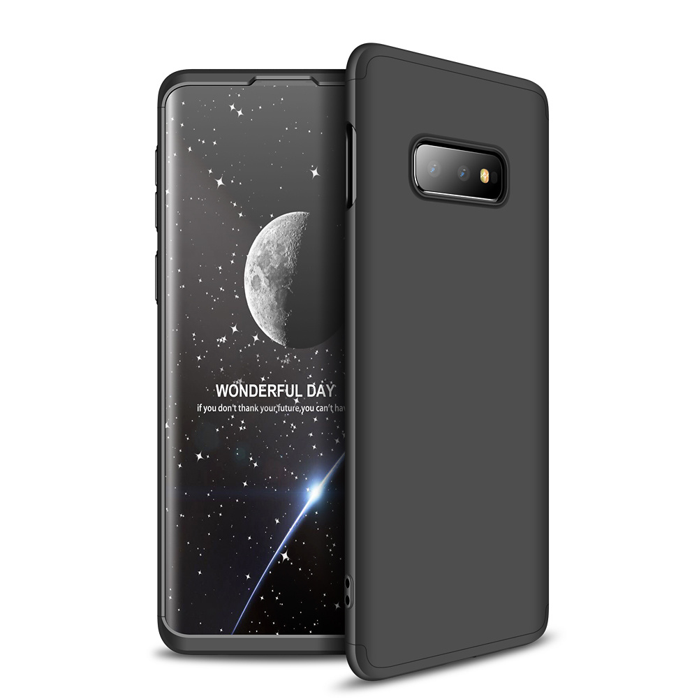 3-delat skal till Samsung Galaxy S10E, svart