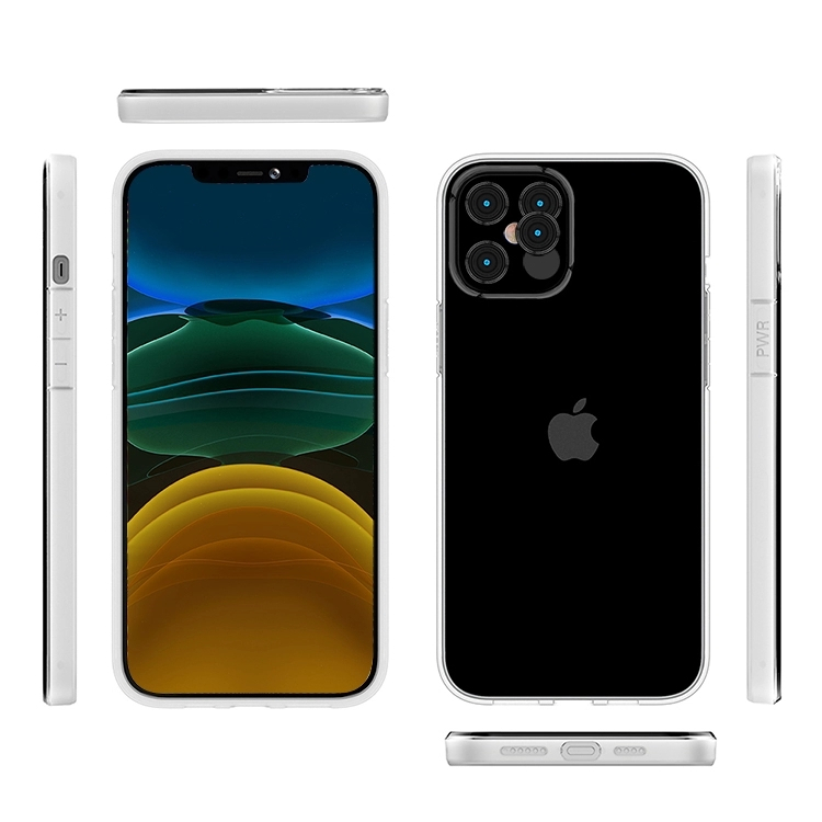 Genomskinligt TPU+PC-skal till iPhone 12 Mini