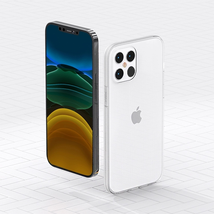 Genomskinligt TPU+PC-skal till iPhone 12 Pro Max