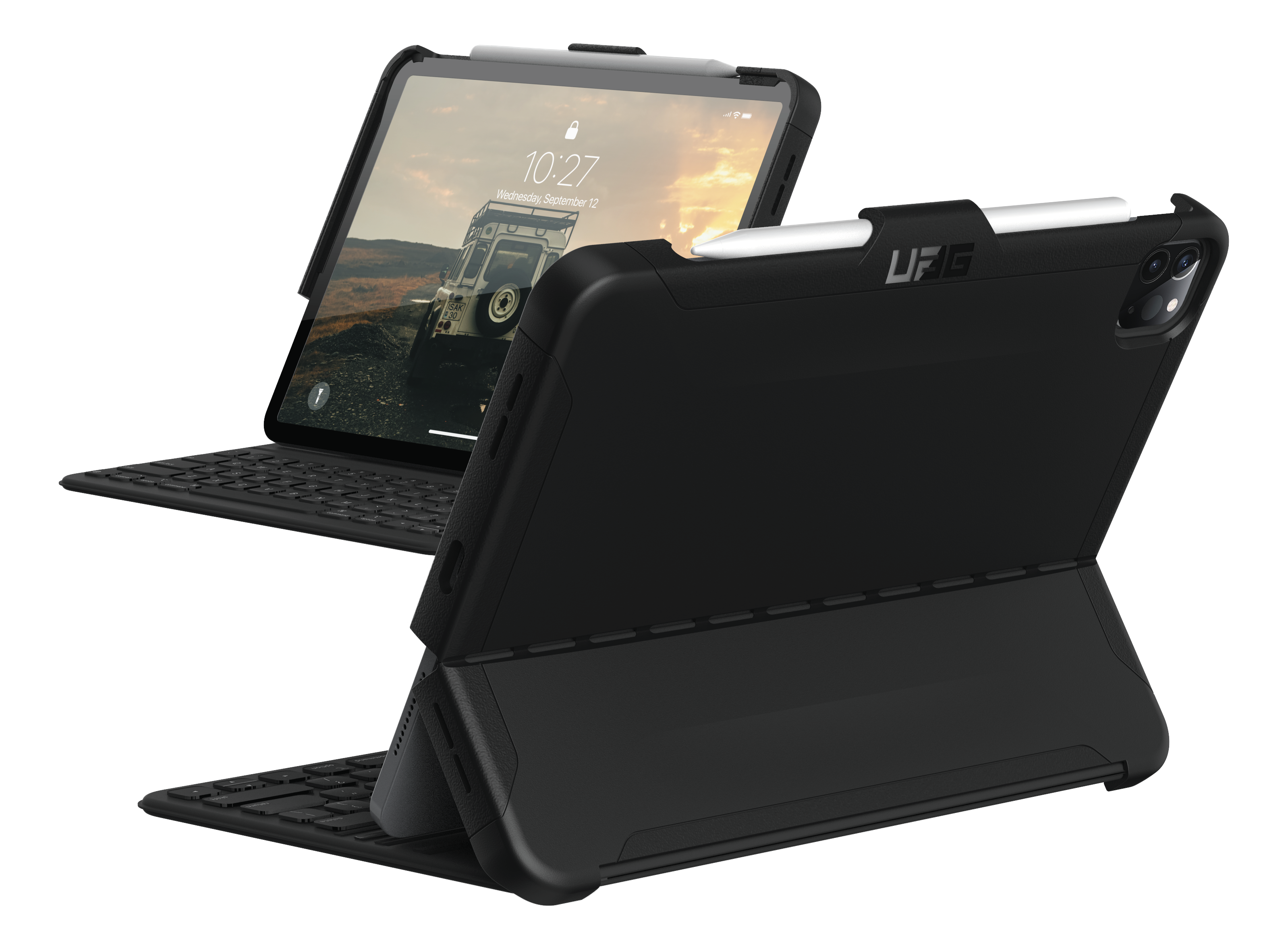 UAG iPad Pro 12.9" 2020 Scout Cover, Black