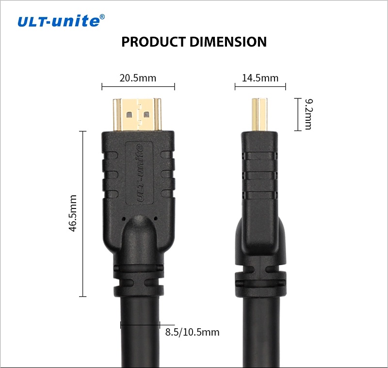 High speed HDMI-kabel, v2.0, 4K, 1.5m