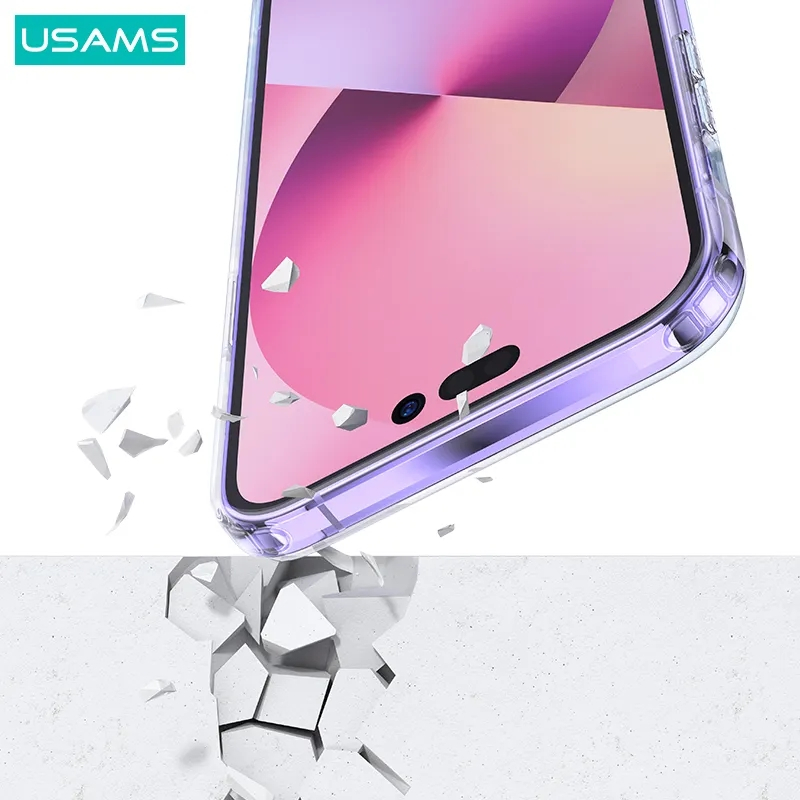 USAMS Magnetisk TPU-skal till iPhone 15 Plus