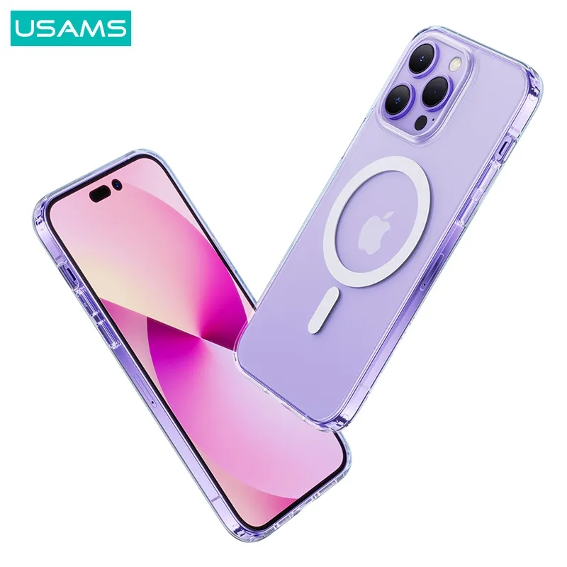 USAMS Magnetisk TPU-skal till iPhone 15 Pro Max