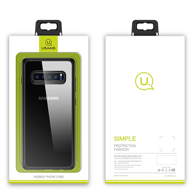 USAMS TPU Skal, Samsung Galaxy S10 Plus, transparent