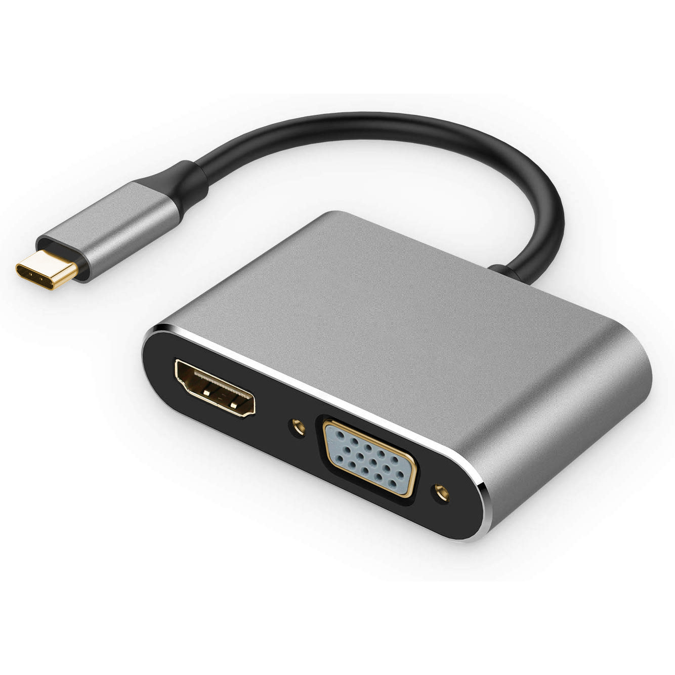 TYPE-C TO HDMI+VGA