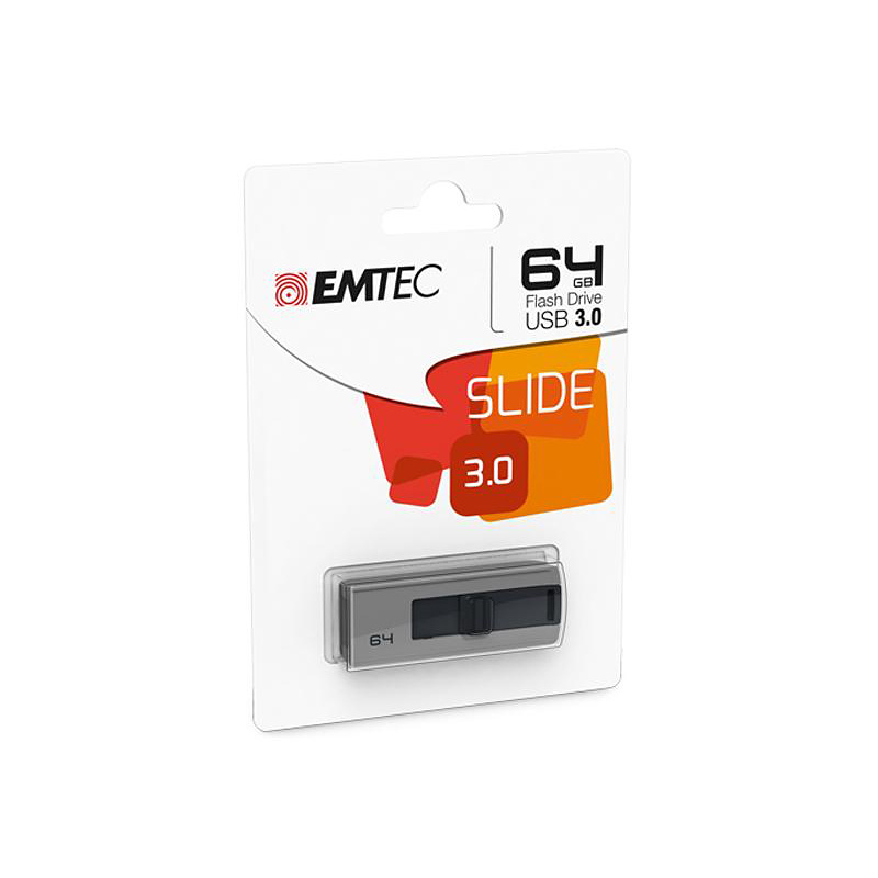 64GB USB-minne EMTEC Slide 3.0