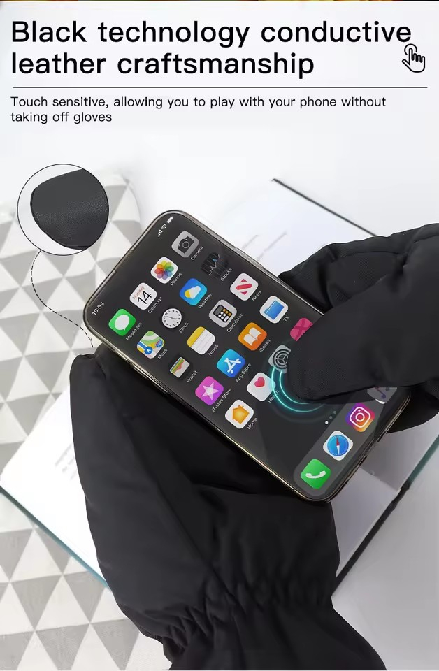 Uppladdningsbara värmevantar