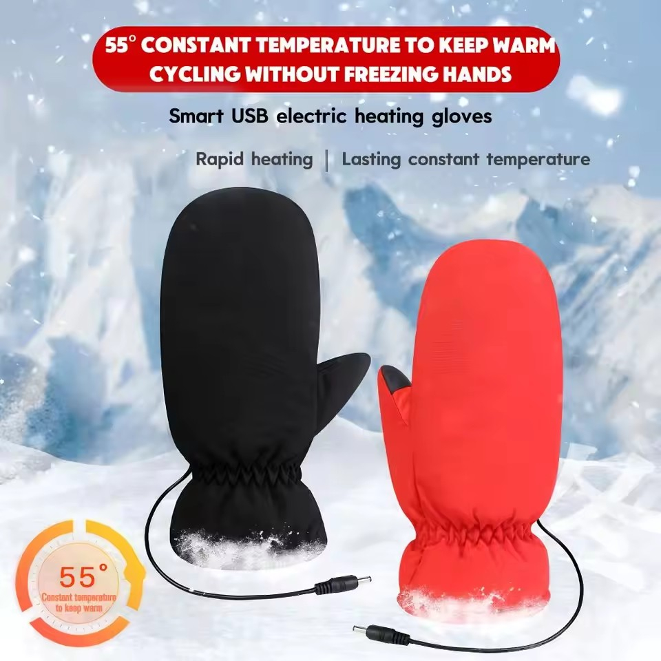 Uppladdningsbara värmevantar