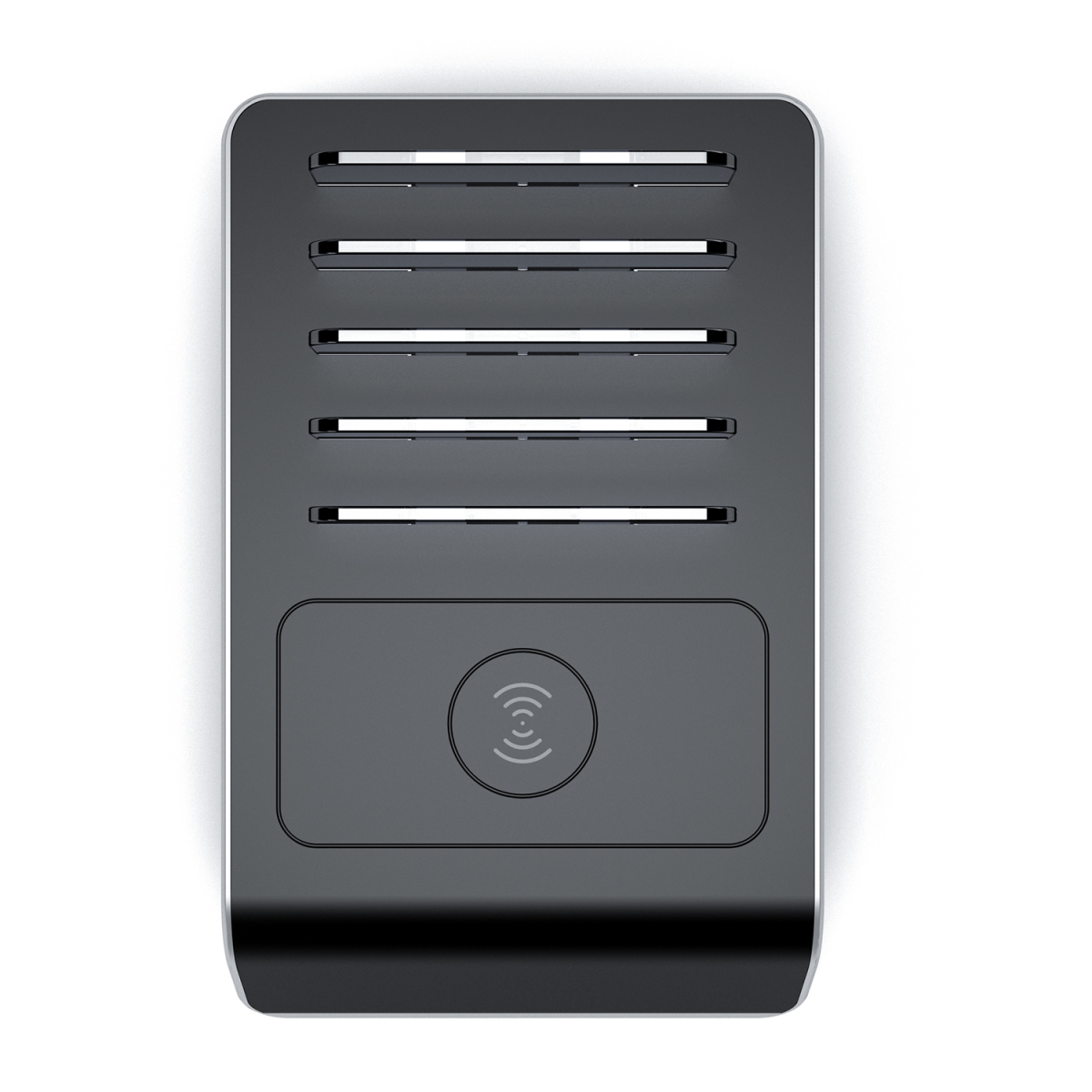 USB-Laddningsstation, 4-portar, QuickCharge 3.0, 9A, svart