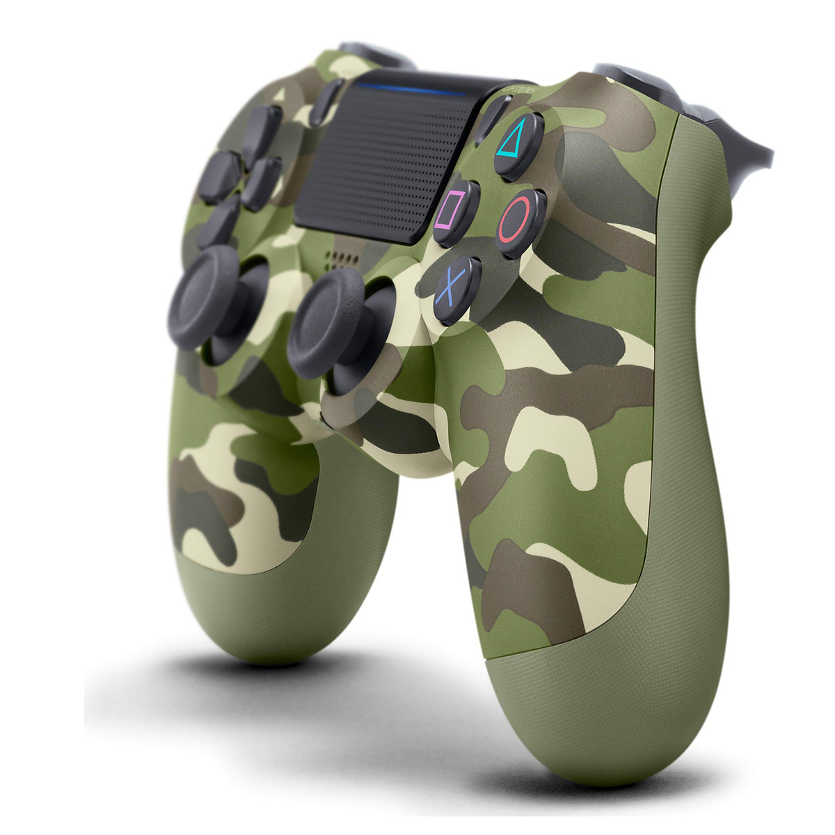 PS4 trådlös handkontroll, camo grön