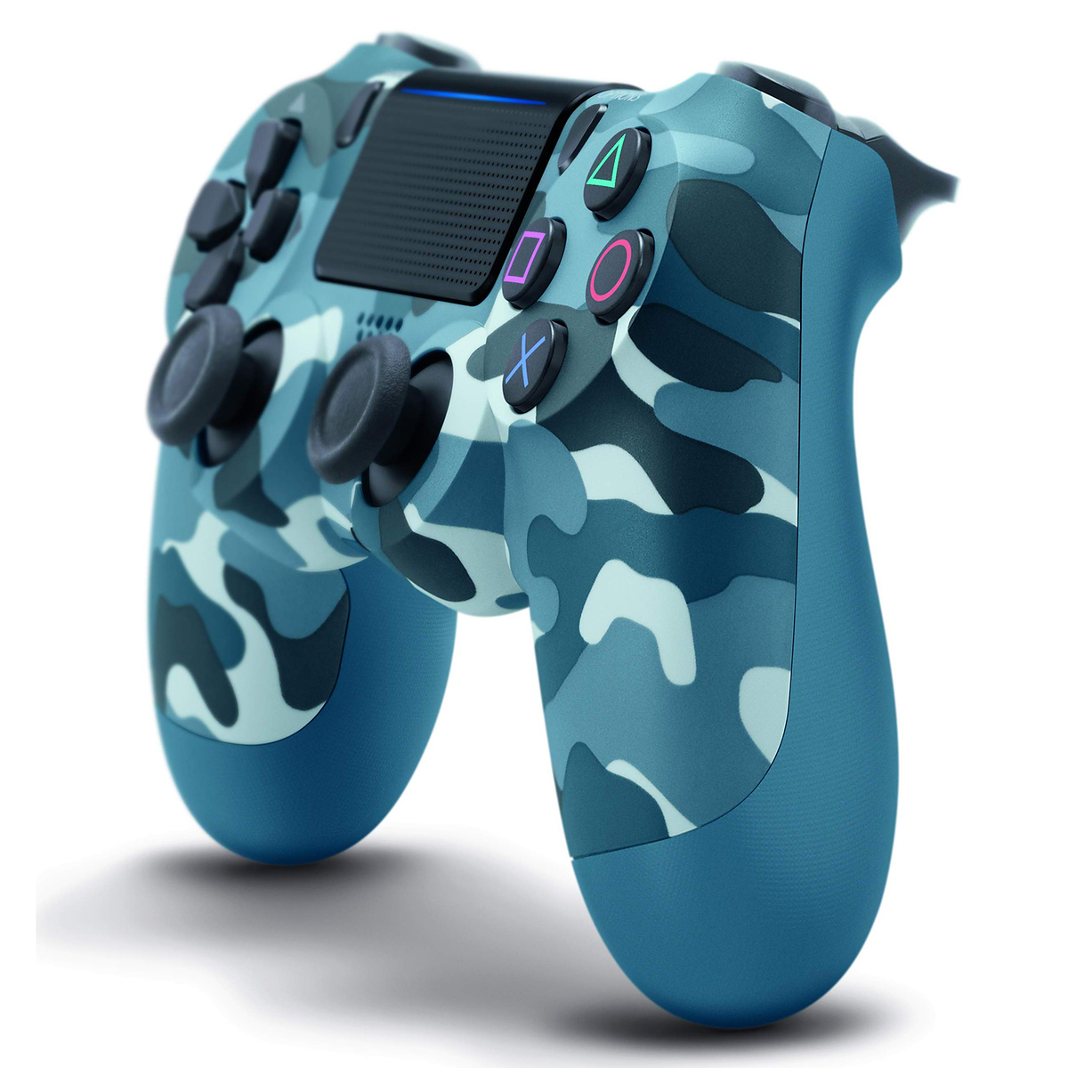 PS4 trådlös handkontroll, camo blå