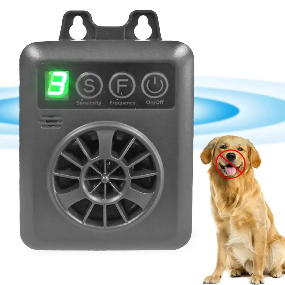Ultrasonisk antiskällenhet för hundar, 15-30KHz, 1500mAh