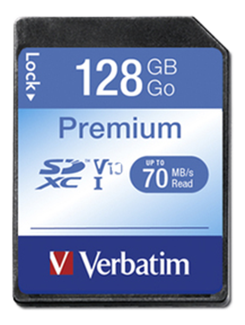 Verbatim Secure Digital Card CLASS 10 128GB